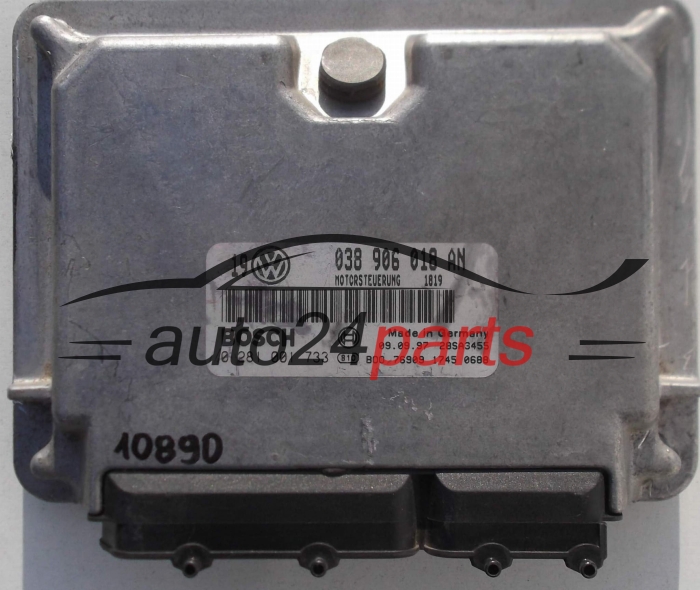 Μονάδα Ελέγχου Κινητήρα VOLKSWAGEN GOLF 1.9 TDI BOSCH 0 281 001 733, 038 906 018 AN