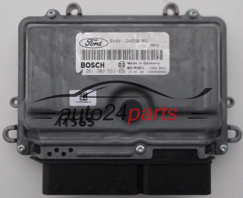 CENTRALINA MOTORE FORD FOCUS KUGA 2.5 T BOSCH 0 261 209 533, 0261209533, 9V4N-12A650-BG, 9V4N12A650BG