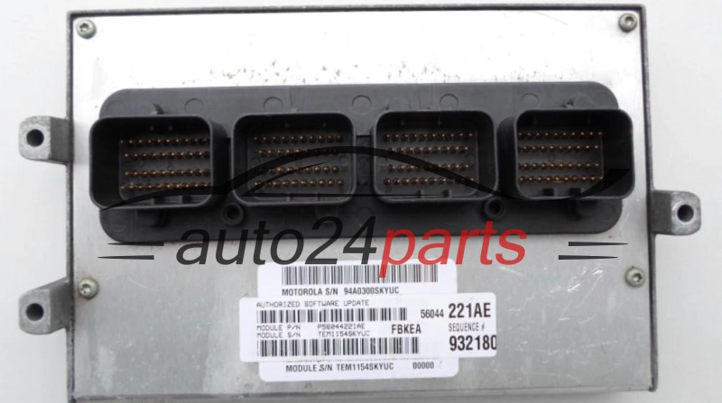 CALCULATEUR MOTEUR 3.7L Motorola P56044221AE