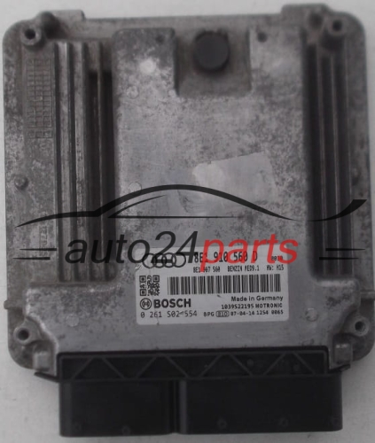 AUDI RS4 4.2 BOSCH 0 261 S02 554, 0261S02554, 8E1 910 560 D, 8E1910560 D