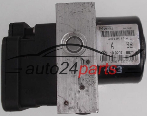 ABS FORD FOCUS, FOCUS C-MAX, MAZDA 3 ATE 10.0207-0071.4, 10020700714, 3M51-2M110-JA, 3M512M110JA, 10.0970-0124.3, 10097001243, 00402662E3
