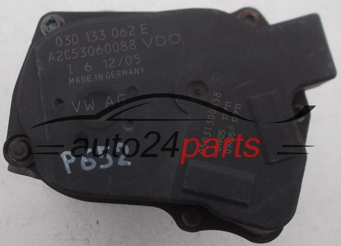 Boitier de papillon Volkswagen Audi Seat Skoda A2C53060088 03D133062E