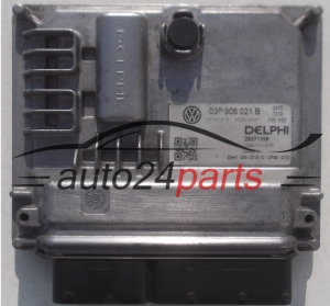 CENTRALINA DO MOTORE VOLKSWAGEN POLO 6R 1.2 TDI DELPHI 28271598, 03P 906 021 B, 03P906021B 