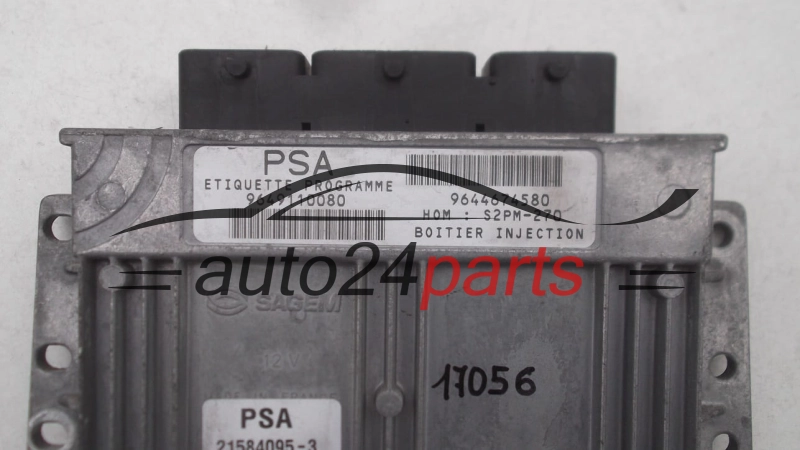 MOTORSTEUERGERÄT ECU STEUERGERAT CITROEN XSARA PICASSO SAGEM 21584095-3, 215840953, 9649110080, 9644674580