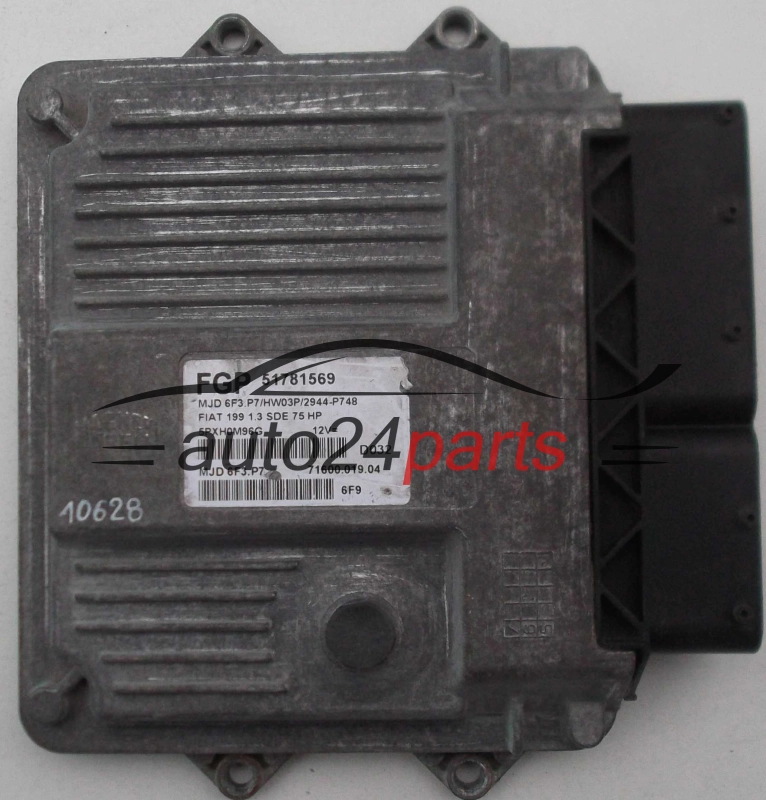 Μονάδα Ελέγχου Κινητήρα FIAT GRANDE PUNTO 1.3 JTD MAGNETI MARELLI MJD 6F3.P7
