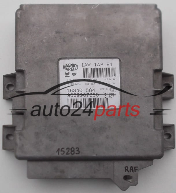 Μονάδα Ελέγχου Κινητήρα PEUGEOT 206 Magneti Marelli IAW 1AP.81,  16340.584, 9639907980