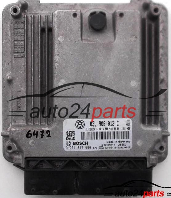 calculateur moteur pour vw volkswagen crafter 2.5 tdi