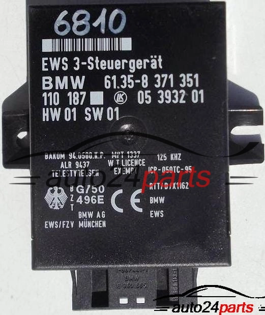 calculateur moteur pour bmw e38 