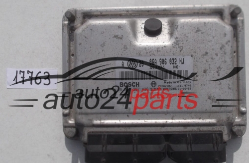 MOTORSTEUERGERÄT ECU STEUERGERÄT AUDI SEAT SKODA VOLKSWAGEN 1.8 T BOSCH 0 261 207 436, 0261207436, 06A 906 032 HJ, 06A906032HJ