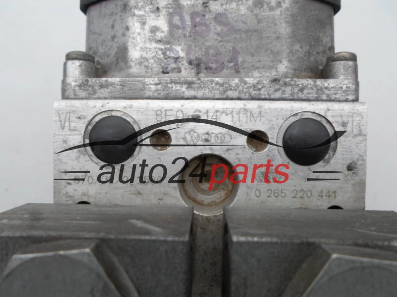 Αντλία αβς AUDI VW BOSCH 0 265 220 441, 0265220441, 8E0 614 111 M, 8E0614111M, 0273004134 