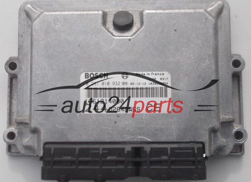 MOTORSTEUERGERÄT ECU STEUERGERÄT  FIAT  PEUGEOT  CITROEN  2.8 JTD BOSCH 0 281 010 932,  1351214080