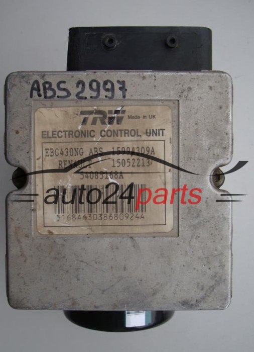 POMPE HYDRAULIQUE ET CALCULATEUR d'ABS RENAULT MASTER 8200951816, 15052213