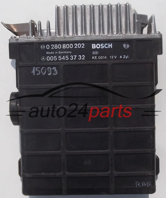KOMPUTER STEROWNIK SILNIKA MERCEDES 190E BOSCH 0 280 800 202, 0280800202, 005 545 37 32, 0055453732