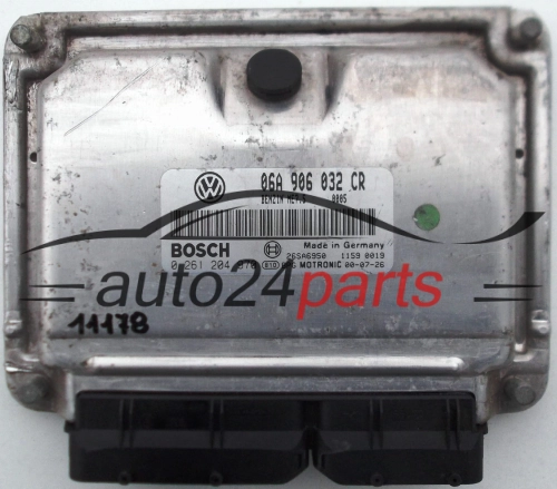 CENTRALINA DO MOTORE SEAT TOLEDO, LEON 1.8, BOSCH 0261204970, 06A906032CR
