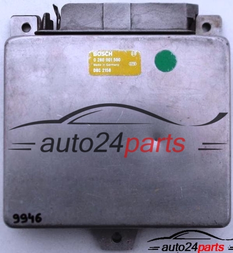 ECU ENGINE CONTROLLER JAGUAR XJ40 2.9, BOSCH 0 280 001 500, 0280001500, DBC 2158, DBC2158 