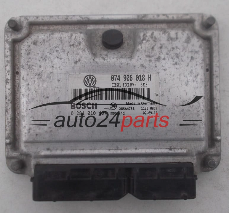 VOLKSWAGEN LT 35 2.5 TDI 074 906 018 H, 074906018H, BOSCH 0 281 010 407, 0281010407