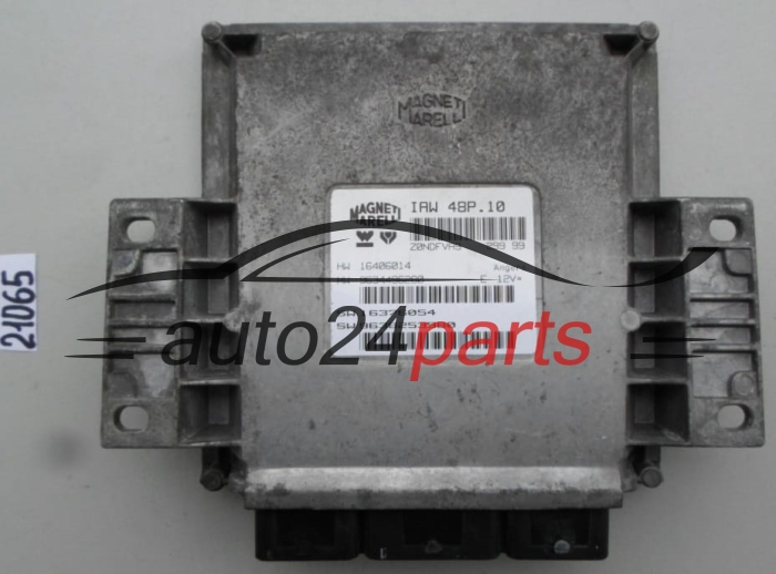 Μονάδα Ελέγχου Κινητήρα CITROEN PEUGEOT MAGNETI MARELLI IAW 48P.10, IAW48P10, HW 16406014, 9638253980