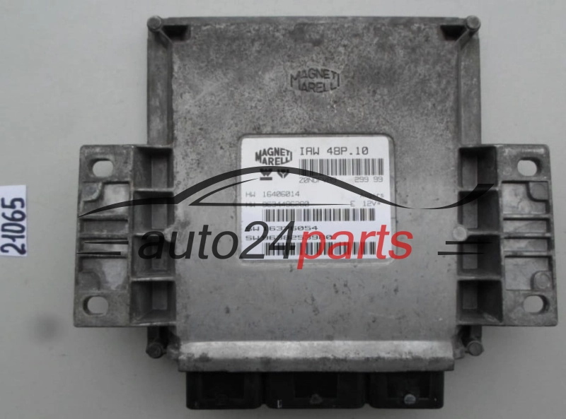Μονάδα Ελέγχου Κινητήρα CITROEN PEUGEOT MAGNETI MARELLI IAW 48P.10, IAW48P10, HW 16406014, 9638253980