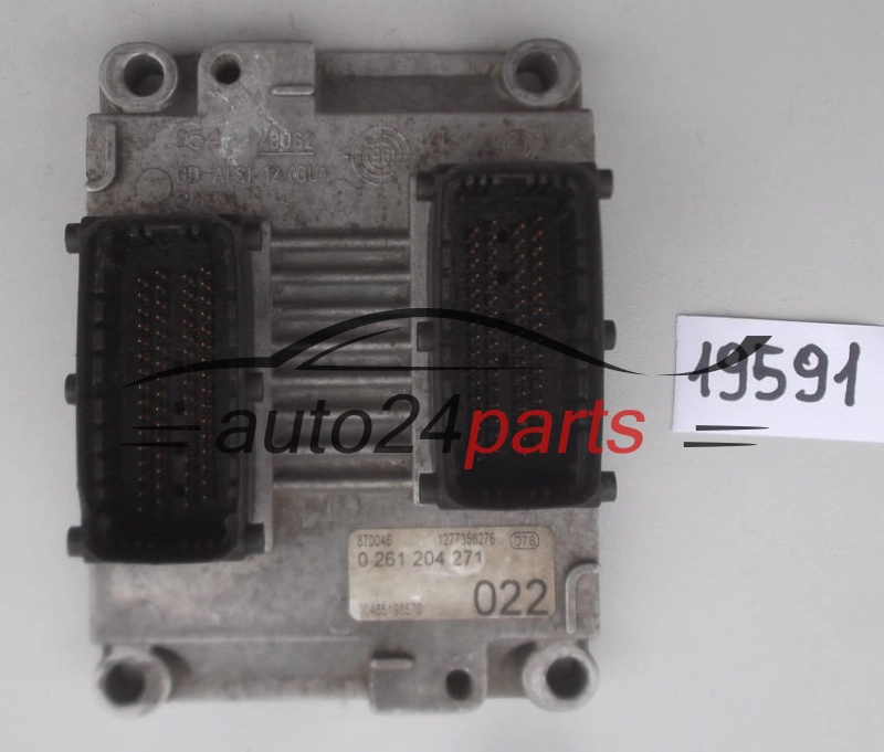 KOMPUTER STEROWNIK SILNIKA FIAT COUPE 2.0 20V BOSCH 0261204271, 0 261 204 271, 964055, 1277356306, 00467534040, 467534040 033
