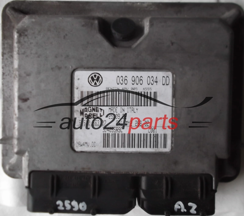 KOMPUTER STEROWNIK SILNIKA SEAT IBIZA 1.4 MAGNETI MARELLI IAW 4MV.DD, 036 906 034 DD,  61600.663.07