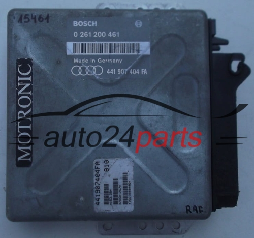 ECU ENGINE CONTROLLER AUDI BOSCH 0 261 200 461, 0261200461, 441 907 404 FA, 441907404FA 
