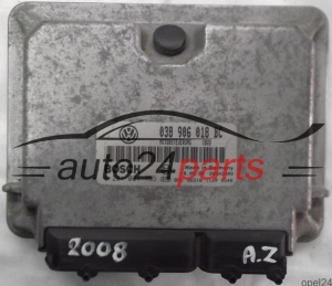 ECU ENGINE CONTROLLER SKODA OCTAVIA 1.9 TDI 038906018BC, 038 906 018 BC, BOSCH 0 281 001 755, 0281001755
