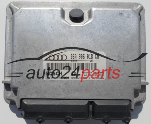 MOTORSTEUERGERÄT ECU STEUERGERÄT  AUDI A3 1.8 AGN BOSCH 0 261 206 078,  06A 906 018 CN
