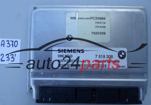 KOMPUTER STEROWNIK SILNIKA BMW E46 2.5 SIEMENS 5WK90015, 7 519 308
