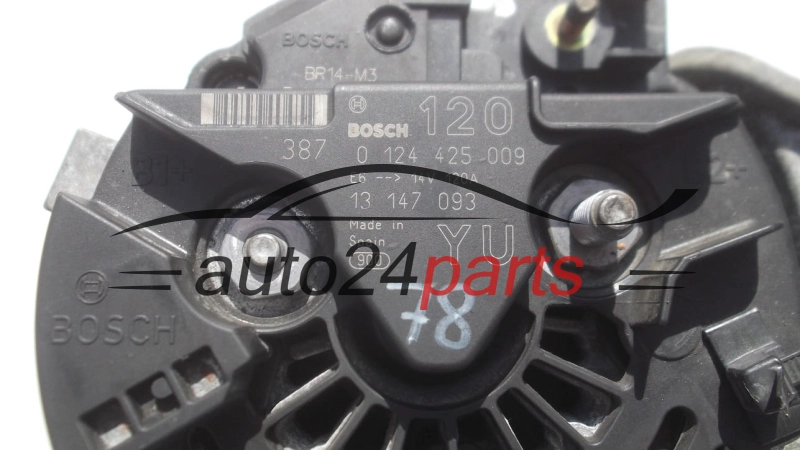 Alternatore OPEL SAAB 1.8 BOSCH 0 124 425 009,  13 147 093 YU