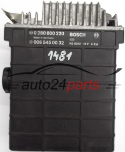 KOMPUTER STEROWNIK SILNIKA MERCEDES W201 190 E 0065450032, 006 545 00 32, BOSCH 0280800220, 0 280 800 220 -  1481, 13666, 15049, 15329, 15331, 15332, 15559