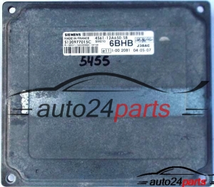 MOTORSTEUERGERÄT ECU STEUERGERAT FORD FIESTA 1.3 SIEMENS SIM210 S120977013C, S120977013 C, 4S6112A650SB, 4S61-12A650-SB 6BHB