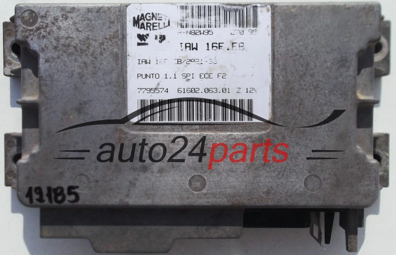 KOMPUTER STEROWNIK SILNIKA FIAT PUNTO 1.1 MAGNETI MARELLI IAW16FEB