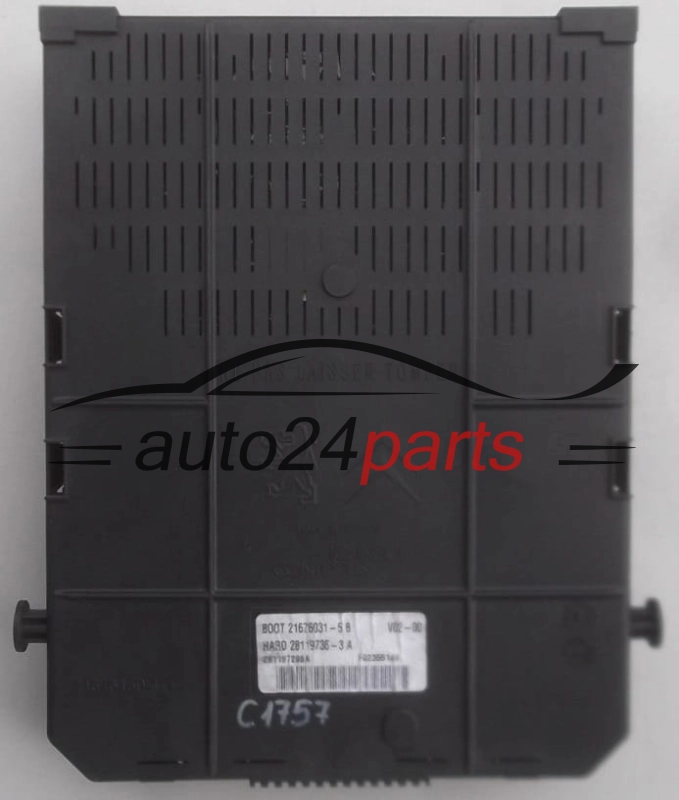 CENTRALKA MODUL STEROWNIK KOMFORTU BSI CITROEN C4 C5 C6 PEUGEOT 307 407 607 9663510280, 96 635 102 80, BSI 2004 H02-01 210906