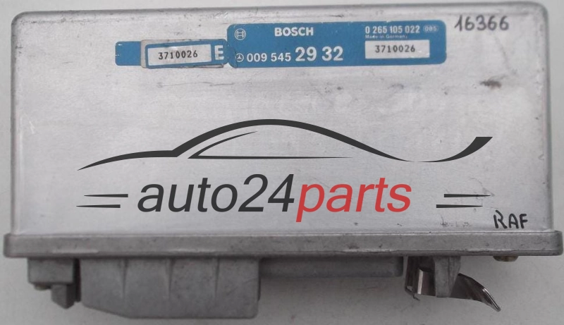 ECU CONTROLLER ABS MERCEDES 2.3 D BOSCH 0 265 105 022, 0265105022, 009 54529 32, 0095452932 