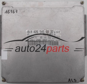 CENTRALINA DO MOTORE MERCEDES  W210, 208, E430, BOSCH 0 261 206 302, 0261206302, A 026 545 68 32, A0265456832