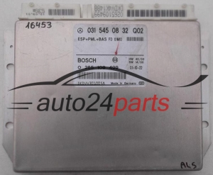 ABS STEROWNIK ESP+PML+BAS MERCEDES W210 031 545 08 32, 0315450832, A 031 545 08 32 BOSCH 0265109499, 0 265 109 499 - 