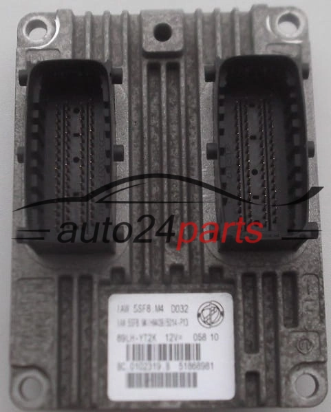 ECU CENTRALITA DE MOTOR  FIAT PANDA FIAT 500 FORD KA MAGNETI MARELLI IAW 5SF8.M4,  51868981, BC.0102319.B
