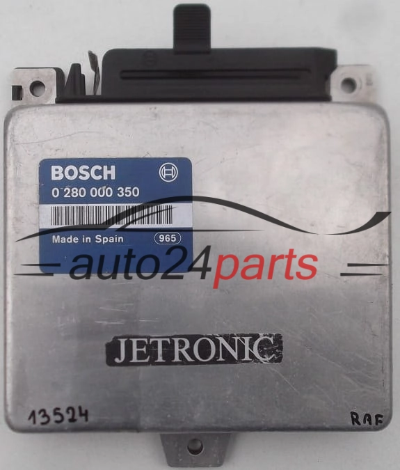 KOMPUTER STEROWNIK SILNIKA FIAT CROMA LANCIA THEMA 2.0 BOSCH 0280000350, 0 280 000 350, 7555122 