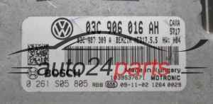 Μονάδα Ελέγχου Κινητήρα VOLKSWAGEN GOLF 1.4 TSI BOSCH 0 261 S05 805