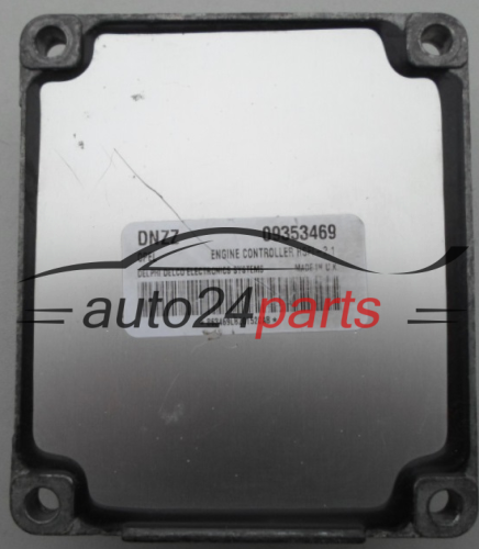 KOMPUTER STEROWNIK SILNIKA OPEL ASTRA CORSA VECTRA ZAFIRA DELPHI DELCO 09353469 DNZZ, 09353469DNZZ, HSFI-2.1