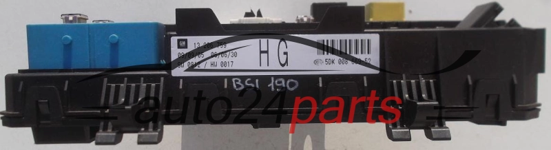 Scatola dei fusibili relè fusibile scatola BSI OPEL ASTRA H GM 13 206 759 HG