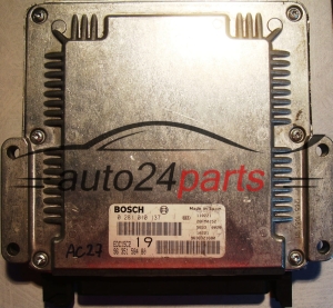 ECU CENTRALITA DE MOTOR  CITROEN XSARA PICASSO 2.0 HDI BOSCH 0 281 010 137, 0281010137, 96 351 584 80, 9635158480 