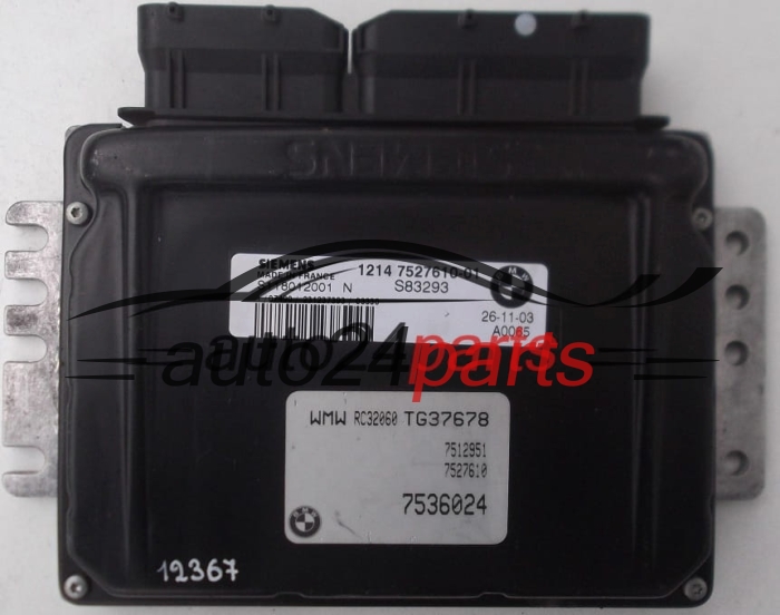 CENTRALINA MOTORE MINI ONE COOPER 1.6 SIEMENS S118012001 N