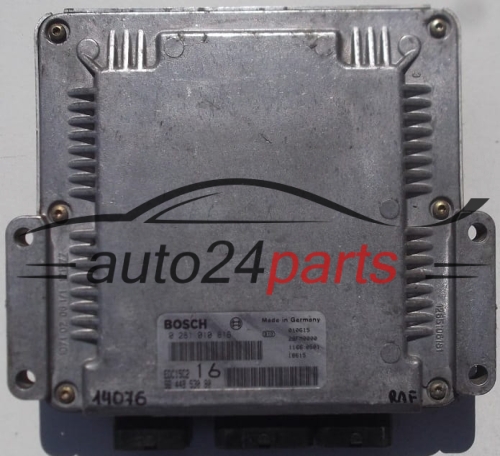 CALCULATEUR MOTEUR CITROEN JUMPY BOSCH 0 281 010 816, 0281010816, 96 443 530 80, 9644353080