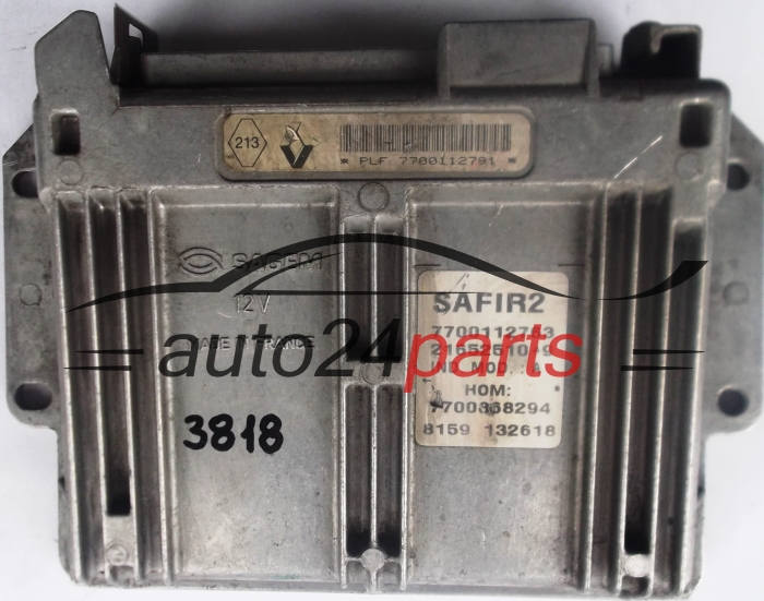 calculateur moteur pour renault clio 1.2 