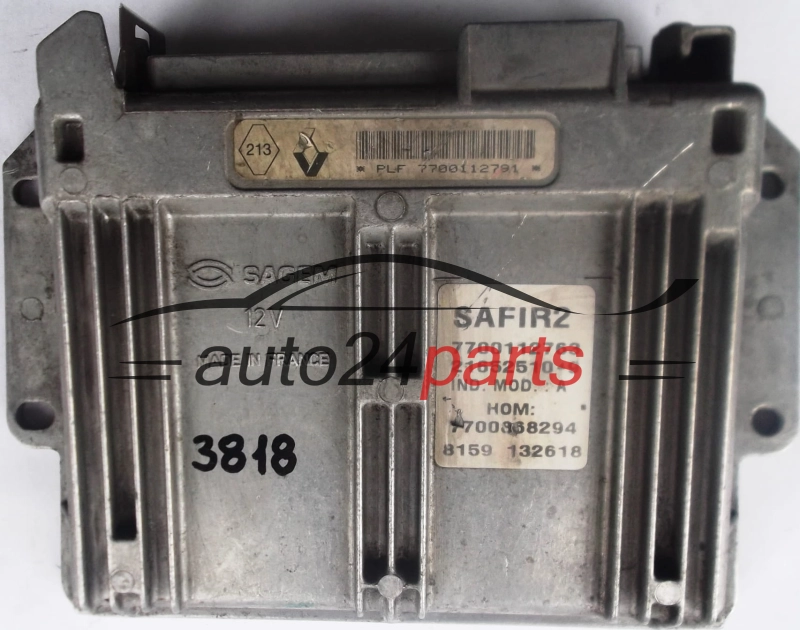 calculateur moteur pour renault clio 1.2 