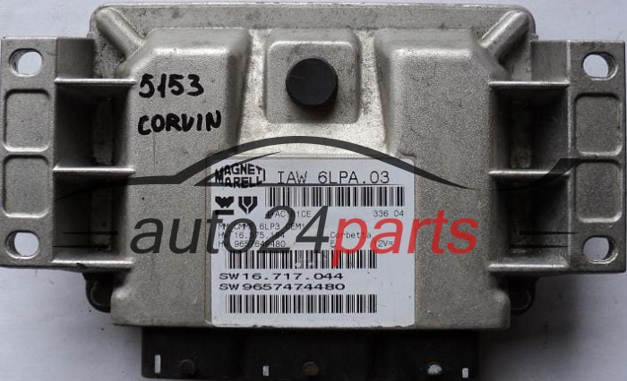 Μονάδα Ελέγχου Κινητήρα CITROEN C2 2.0 MAGNETI MARELLI IAW 6LPA.03