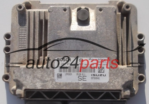ECU CENTRALITA DE MOTOR  OPEL ASTRA H 1.7 CDTI BOSCH 0 281 011 381, GM 12992629 SE, ISUZU 8973698461 