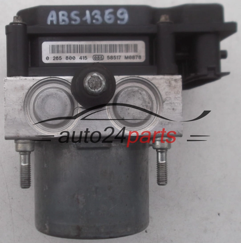 BOMBA HIDRAULICA Y CENTRALITA ABS CITROEN BERLINGO XSARA PICASSO PEUGEOT PARTNER  0 265 231 522, 0265231522, 96 550 457 80, 9655045780, 0 265 800 415, 0265800415