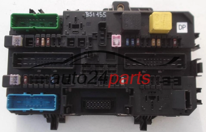 Central do sistema elétrico com caixa de relés e fusíveis, central de controle modul BSI OPEL ASTRA H ZAFIRA B GM 13 181 278 DP